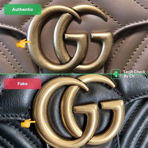 real gucci logo vs fake|gucci logo authentic.